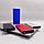 Портативное зарядное устройство Power Bank 10000 mAh / Micro, Type C, 2 USB-выхода, Синий, фото 3