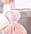 Мешок косметичка Beautiful бархатный подарочный с ушками / косметика / сувениры / украшения Розовый, фото 8