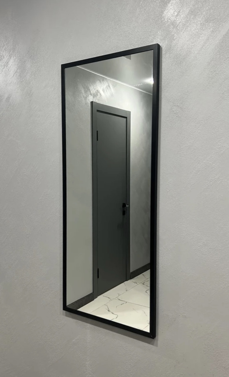 Зеркало EMZE Line 118x50 (черный) - фото 6 - id-p224303887