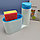 Органайзер на мойку с дозатором 3 в 1 Sink tidy sey / Диспенсер для моющего средства, подставка для губки и, фото 10