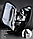 Сумка - рюкзак через плечо Fashion с кодовым замком и USB / Сумка слинг / Кросc-боди барсетка  Черная с, фото 2