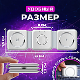 Складная магнитная док-станция зарядки Magnetic Wireless charger 3 в 1, фото 6