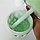Увлажнитель (аромадиффузор - ночник) воздуха Olive humidifier 320 ml с подсветкой Мятный, фото 10