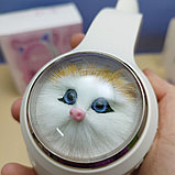 Беспроводные наушники HeadSet Cat с кошачьими ушками и котиком в иллюминаторе / Bluetooth наушники с RGB, фото 9