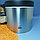 Контейнер для сыпучих продуктов металлический Bahaz 5.0 л. Металлик / Банка с металлической крышкой, фото 2