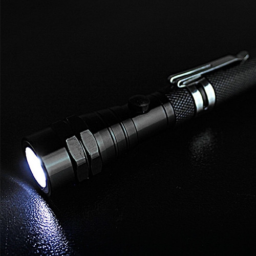 Гибкий фонарик с телескопической ручкой с магнитом / Тактический светодиодный фонарь раздвижной - фото 3 - id-p224307013