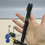 Гибкий фонарик с телескопической ручкой с магнитом / Тактический светодиодный фонарь раздвижной, фото 6