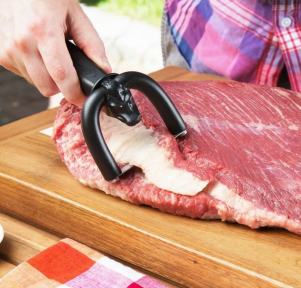 Триммер для мяса Qwick Trim / Слайсер для нарезки мяса / Ручной резак - фото 1 - id-p224306060