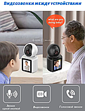 Умная IP-Камера Wi-Fi 2.4.G Video Calling Smart Camera 3мп, (день/ночь, датчик движения, PTZ, видеоняня с, фото 10