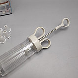 Шприц кондитерский CupCake Injector, 8 насадок для крема, фото 6