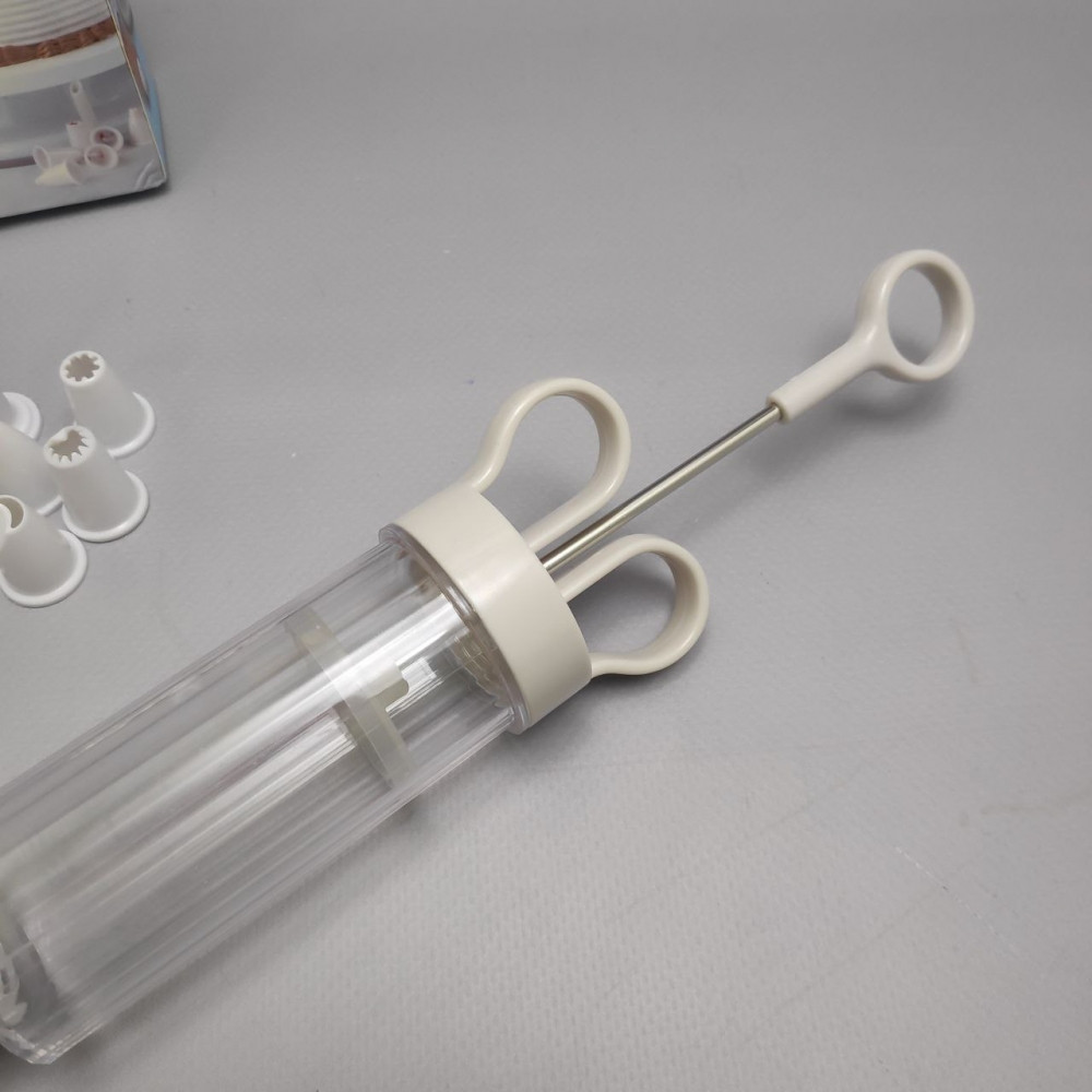 Шприц кондитерский CupCake Injector, 8 насадок для крема - фото 6 - id-p224307035
