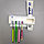 Держатель для зубных щеток с диспенсером и дезинфектором Intelligent Toothbrush / Настенный держатель с, фото 7