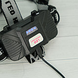Налобный аккумуляторный фонарь Head Lamp 5 светодиодов (6 режимов работы, индикатор батареи), фото 7