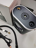 Беспроводной портативный автомобильный компрессор CAR Air Pump CZK-3668 (USB, 4 насадки, LED-дисплей,, фото 5