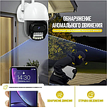 Уличная камера видеонаблюдения 5Мр 4G(сим-карта) IP Camera Р29  (подключение через Sim-карту, день/ночь,, фото 3