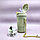 Термокружка Зайка с ушками 400 мл. / Термостакан из нержавеющей стали с чехлом, ремешком и трубочкой Розовый, фото 10