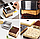 Набор форм металлических для выпечки, салатов и печенья Dessert Rings 3 шт. разного размера Квадрат, фото 2