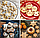 Набор форм металлических для выпечки, салатов и печенья Dessert Rings 3 шт. разного размера Квадрат, фото 6