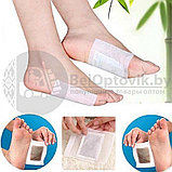 Детоксикационный пластырь Киноки Kinoki  CE Foot Patch(10 патчей), фото 4