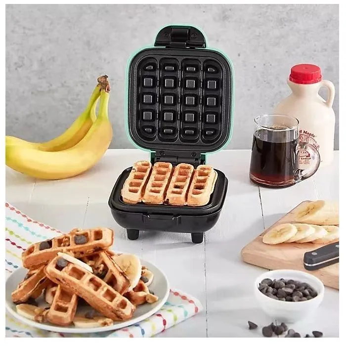 Электрическая мини вафельница Waffle Stick Maker, 420W (бельгийские, венские вафли) - фото 4 - id-p224307143