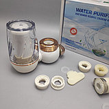 Фильтр-насадка на кран для проточной воды Water Purifier LJ-HYS-0702 Серебро, фото 4