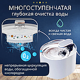 Автоматическая поилка для кошек и собак Pet Water Dispenser 2118 (емкость 3 л)  Белая, фото 7