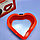 Форма силиконовая для выпечки Сердце SpringForm Pan / Форма с зажимом и стеклом на дне, фото 4