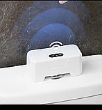 Кнопка-смыватель для бачка унитаза бесконтактная Sensing Toilet Flush PD-CSQ-01A (3 переходника, USB зарядка), фото 2