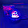 Проектор  ночник Мерцание LED Q6 Star light с пультом ДУ (режимы подсветки, датчик звука), фото 9
