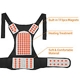Турмалиновый самонагревающийся ортопедический жилет с магнитами Tourmaline Heat Insulating Vest  XL, фото 9
