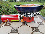 Портативная туристическая ветрозащитная газовая плита - горелка Windproof camping stove CS-102XL, фото 4