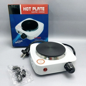 Электрическая настольная плита (одноконфорочная) HOT PLATE H-009 (220V, 500W, световой индикатор, 5 уровней - фото 1 - id-p224307216