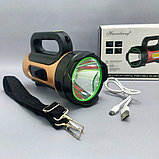 Ручной кемпинговый светодиодный фонарь-светильник HEL-T93 (USBсолнечная батарея, 7 режимов работы, с функцией, фото 4