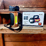 Ручной кемпинговый светодиодный фонарь-светильник HEL-T93 (USBсолнечная батарея, 7 режимов работы, с функцией, фото 9