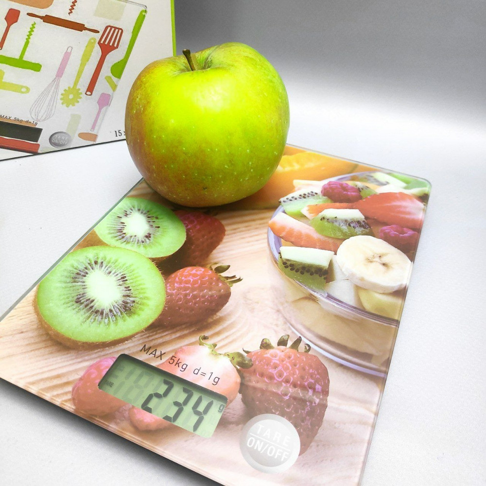 Электронные кухонные весы Digital Kitchen Scale, 15.00х20.00 см, до 5 кг Грейпфрут - фото 8 - id-p224306285