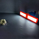 Многофункциональный кемпинговый фонарь  светильник Solar energy camping lantern F-911 (зарядка USBсолнечная, фото 5