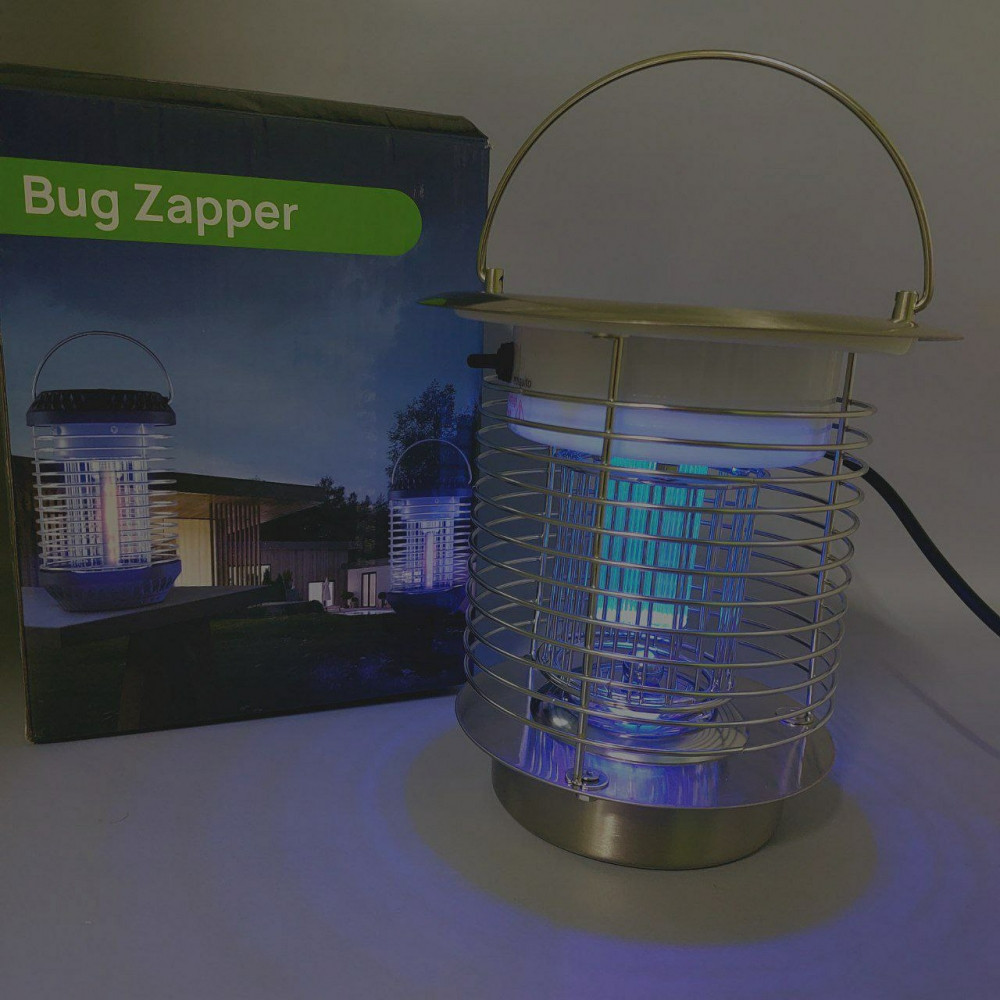 Антимоскитный уличный светильник-ловушка для комаров Bug Zapper JSD-003 на солнечных батареях или USB (режим - фото 6 - id-p224307286