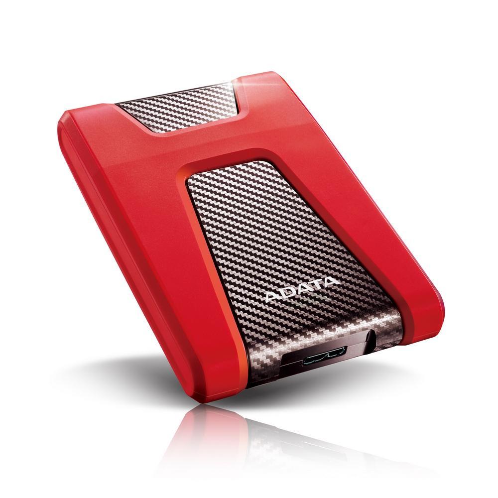 Накопитель A-DATA AHD650-1TU31-CRD HD650 Red USB3.1 Portable 2.5" HDD 1Tb EXT (RTL) - фото 1 - id-p224308898