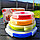 Набор круглых силиконовых контейнеров 4 шт. / Набор складных ланч-боксов (350мл, 500мл, 800мл,1200мл), фото 9
