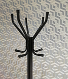 Напольная металлическая вешалка - стойка на 12 крючков COAT RACK для верхней одежды, сумок, шляп, зонтов, фото 5