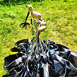 Мини - зонт карманный полуавтомат, 2 сложения, купол 95 см, 6 спиц, UPF 50 / Защита от солнца и дождя  Черный, фото 9
