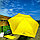Мини - зонт карманный полуавтомат, 2 сложения, купол 95 см, 6 спиц, UPF 50 / Защита от солнца и дождя  Черный, фото 6