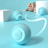 Интерактивная игрушка шарик - дразнилка для кошек и собак Smart rotating ball (2 режима работы) / Умный мяч /, фото 10