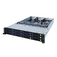 Платформа системного блока Gigabyte R282-3CA 2U, 2x LGA4189, 32x DIMM DDR4, 12x 3.5" SAS/SATA (8x NVME Gen 4),
