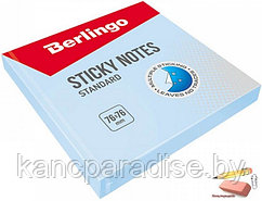 Самоклеящийся блок Berlingo Standard, 76х76 мм., 100 листов, голубой, арт.HN7676SB