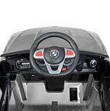 Детский электромобиль Electric Toys BMW X6M LUX 4Х4 арт. FT968P (серебристый автокраска) полноприводной, фото 2