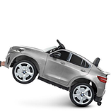 Детский электромобиль Electric Toys BMW X6M LUX 4Х4 арт. FT968P (серебристый автокраска) полноприводной, фото 5