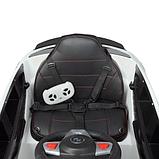 Детский электромобиль Electric Toys BMW X6M LUX 4Х4 арт. FT968P (серебристый автокраска) полноприводной, фото 6