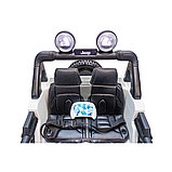Детский электромобиль Electric Toys Jeep LUX 4Х4 арт. FT938 (белый) полноприводной, фото 4
