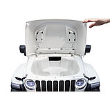 Детский электромобиль Electric Toys Jeep LUX 4Х4 арт. FT938 (белый) полноприводной, фото 5